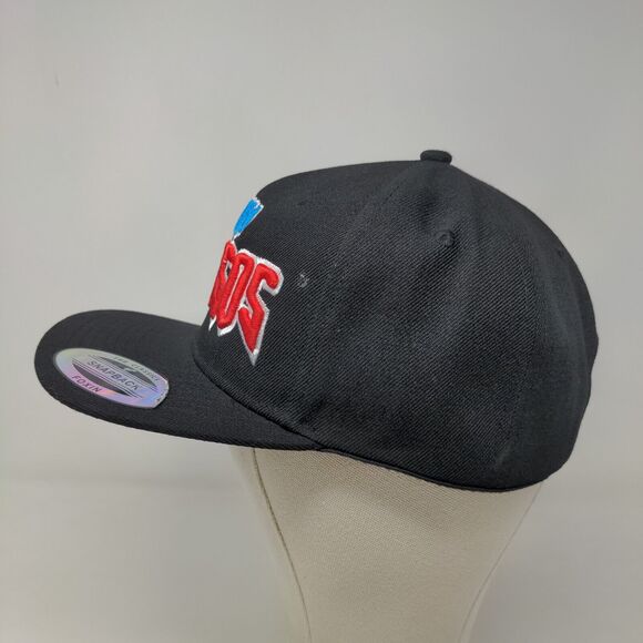 Foxin Men's Snapback Hat Black Adjustable Team Jugosos Embroidered Logo - Picture 4 of 9